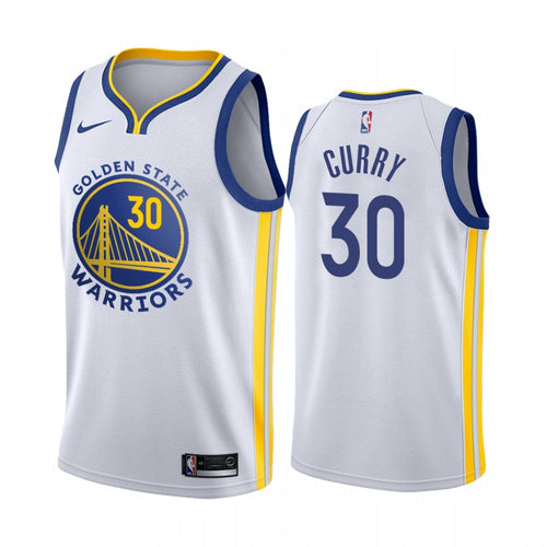 Stephen Curry Golden State Warriors White Dres