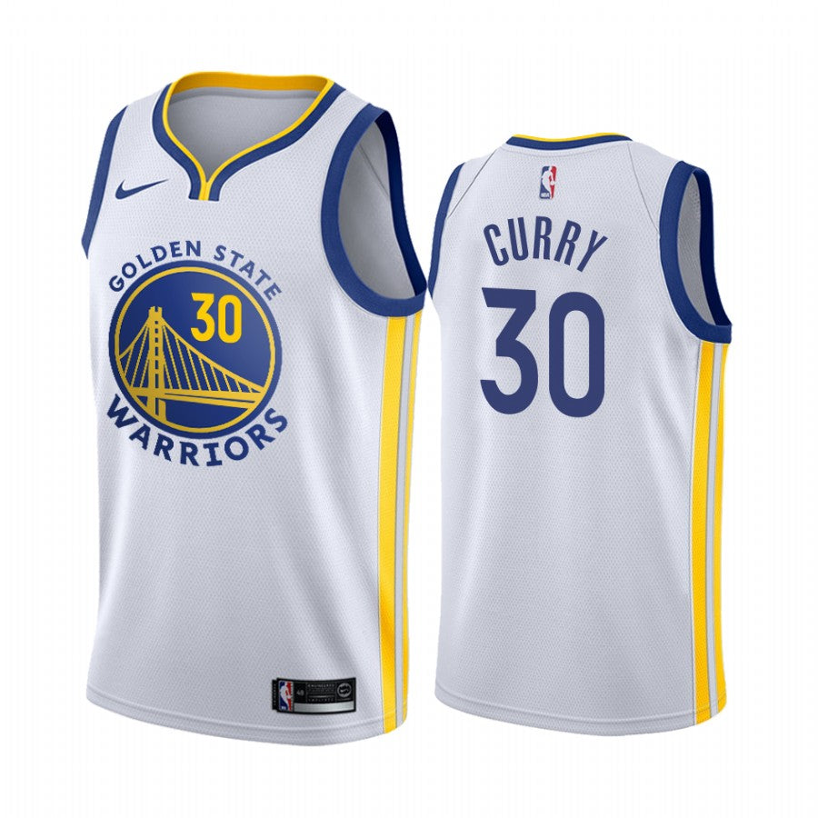Stephen Curry Golden State Warriors White Dres