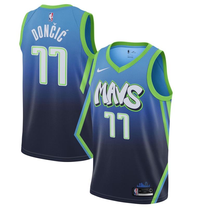 Luka Doncic Dallas Mavericks City Edition '20 Dres