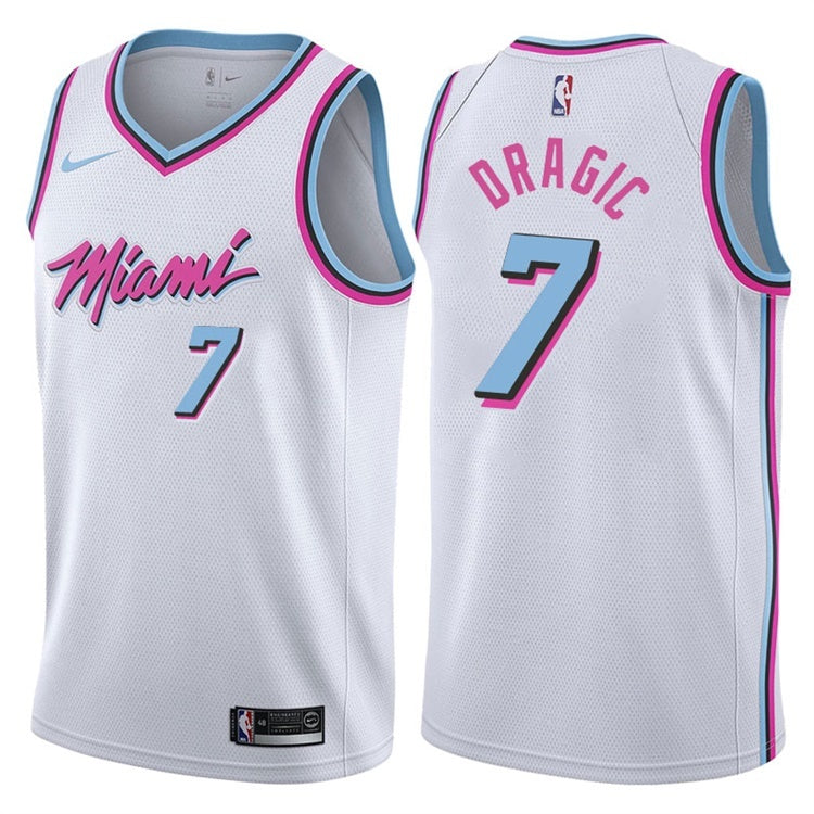Nike Goran Dragic Miami Heat City Edition T-Shirt, Big Boys (8-20