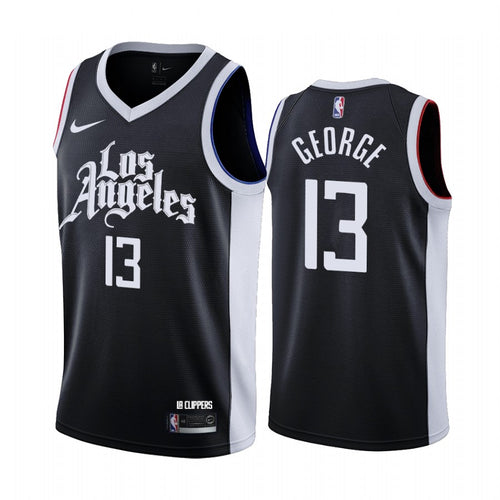 Paul George Los Angeles Clippers City Edition Black Dres