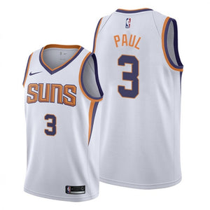 Chris Paul Phoenix Suns White Dres