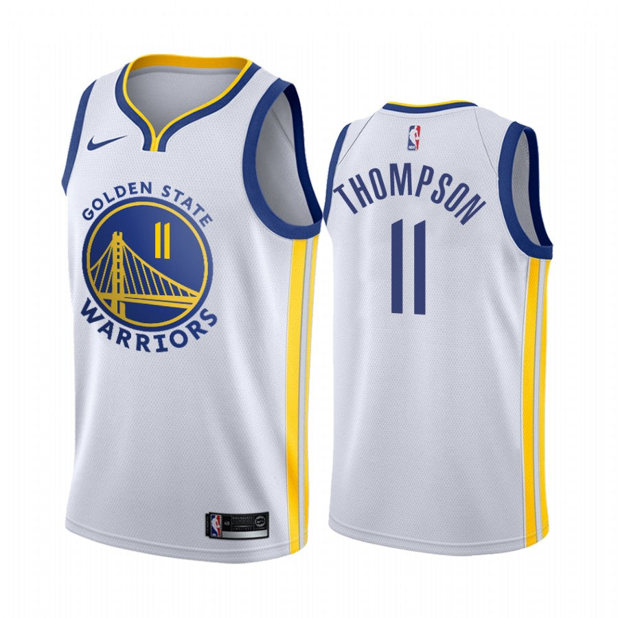 Klay Thompson Golden State Warriors White Dres